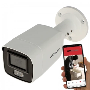 Kamera IP Hikvision DS-2CD2047G2-L 4 Mpx ColorVu Acusense Android iOS PoE MicroSD